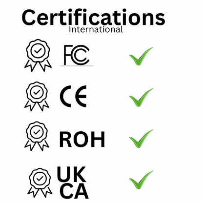 AeroXonic A2 PRO Wireless Earbud, 5.4 Bluetooth, IPX5, Smart Touch Screen